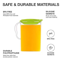 LocknLock Aqua Fridge Door Water Jug with Handle