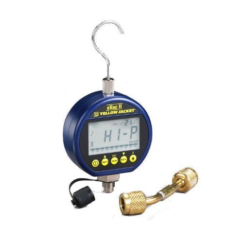 Yellow Jacket 69048 eVac II Programmable Digital Vacuum Gauge Car
