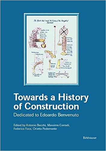 Buy Towards A History Of Construction Dedicated To Edoardo