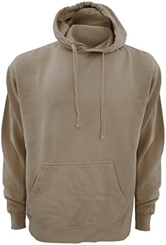Comfort Colors Adults Unisex Hooded Sweatshirt/Hoodie (XL) (Sandstone)