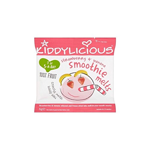 Kiddylicious Strawberry & Banana Smoothie Melts (6g) Flyers Online