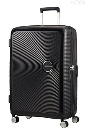 AMERICAN TOURISTER Soundbox Spinner  Expandable Equipaje de mano cm liters Negro