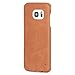 Galaxy S7 Edge Leather Case Back Cover Brown - KANVASA One Case for Samsung Galaxy S7 Edge - Luxury Pouch Made from Real Genuine Leather - Optimal Protection & Premium Leather - Ultra Thin