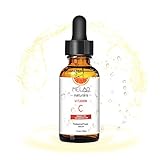 Vitamin C Serum for Face 20% VC Serum with Hyaluronic Acid and Vit E - Natural & Organic Anti Wrinkle Anti Aging Facial Serum - 1 fl oz