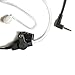 617-1N 3.5mm Receiver/Listen ONLY Surveillance Headset Earpiece with Clear Acoustic Coil Tube Earbud Audio Kit for Two-Way Radios, Transceivers and Radio Speaker Mics Jacks