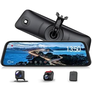 AUTO-VOX T9 Pro 最強 純正交換 ドライブレコーダー ミラー型 前後カメラ 分離式 自動輝度調整・自動リアビュー・超暗視機能