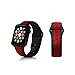 iMatter Thin Red Line 42 mm Apple iWatch Watch Band (Medium / Large)