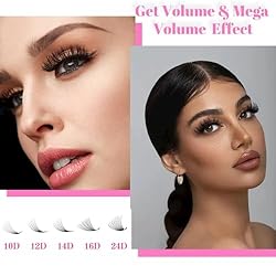 TDANCE Premade Fans Eyelash Extensions 320 Fans Pre
