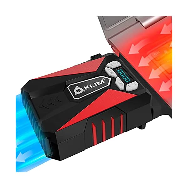 KLIM-Cool-Universal-Gaming-Laptop-PC-Cooler-High-Performance-Fan-for-Fast-Cooling-Action-USB-Hot-Air-Extractor-New-2020-Version-Red KLIM™ Cool Universal Gaming Laptop PC Cooler - High Performance Fan for Fast Cooling Action - USB Hot Air Extractor…