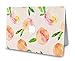 LuvCase Rubberized Plastic Hard Shell Case Cover Compatible MacBook Air 13 Inch 2019/2018 New Version A1932 with Retina Display (Touch ID) (Orange)