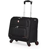 Swiss Gear SWA5176 15-Inch Wheeled Business Laptop Case - Black