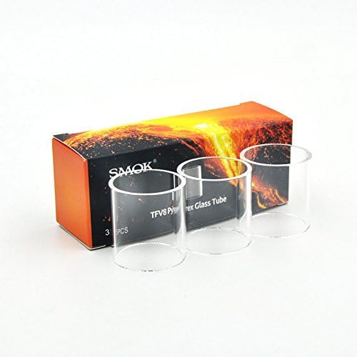 Authentic --_Replacement Glass Tube For T-F-V-8 ONLY--3Pcs_---USA SELLER
