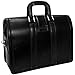 McKlein V Series, MORGAN, Top Grain Cowhide Leather,Litigator Laptop Briefcase, Black (83345)
