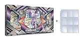 Pokemon TCG: Espeon GX Collection Box + Premium Ace Syndicate Gift 10x9 Pocket Card Protector Pages