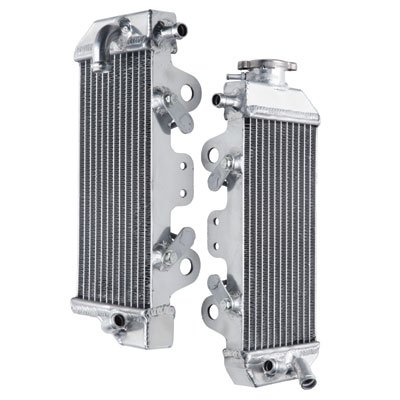 Tusk Aluminum Radiator Set - Fits: Yamaha YZ250F 2007-2009