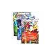 100pcs Poke Cards TCG Style Card, mega ex Cards Full Art, Includes 59 ex Cards 20 mega ex Cards 20 gx Cards 1 Energy Card Look alikes