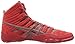 ASICS Men's Dan Gable Ultimate 4 Wrestling Shoe, Red/Gunmetal/Silver, 9.5 M US