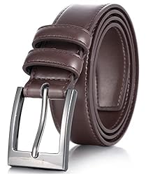 Marino’s Men Genuine Leather Dress Belt with