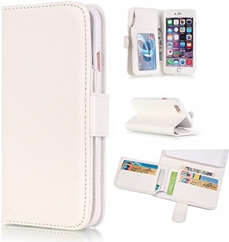 6S Case,6S Wallet Case, Stand Case,Flip Case for iPhone6S, 6S Wallet Case Cover for Apple iPhone 6/6s 4.7inch (White)
