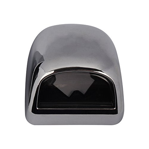 HERCOO License Plate Lights - Chrome Housing Replacement For Chevy GMC Cadillac Trucks