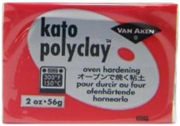 Kato Polyclay Red 2oz by Van Aken