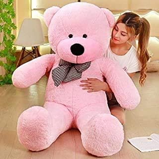 MAH Toys Lovable/Huggable Teddy Bear for Girlfriend/Birthday Gift/Boy/Girl (5 Feet, Pink)