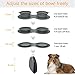 WINSEE Dog Bowl, Pet Food Bowls for Feeding Dogs Cats Puppies