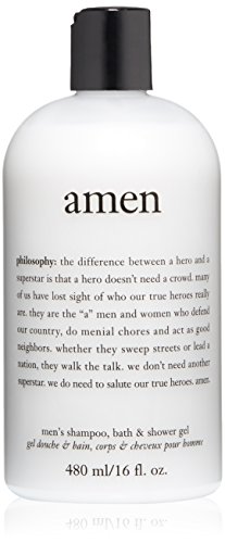 philosophy for men Amen Men's Shower Gel, 16 fl. oz.