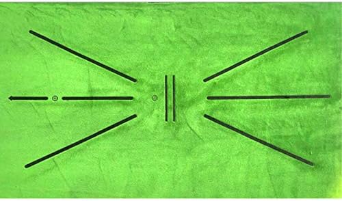 Talent Star Golf Training Mat, Mini Portable Golf Practice Training Aid Rug for Swing Detection Batting, 12″ X 24″ Golf Training Aids Used As Game and Gift for Home/Office/Outdoor/Backyard