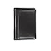 Samsill 81270 Regal Leather Business Card Book, 6 Ring Binder Holds 120 Business Cards and A-Z Indexes, Black