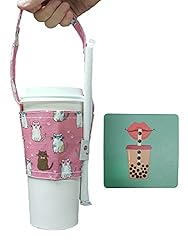 Portable Beverage Cup Foldable Holder Carrier