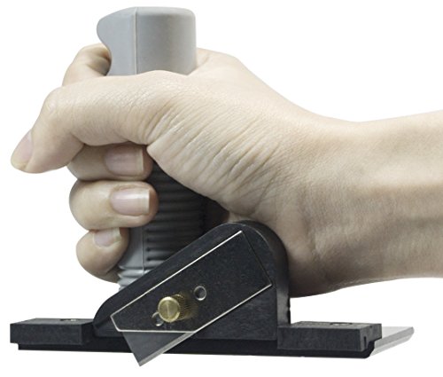Guritta Perfect 90-Degree Straight Cutter Elite Push Knife Accessories Machine For Paper Jams - Mat Board - Cardboard - Foam Board With 3.8’’(9.6 cm) Handle and Pull Edge Blade Cutting Cross Stitch