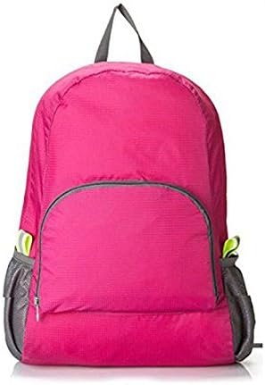 V Moda Unisex Canvas Travel Folding Pink Backpack