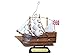 Hampton Nautical Wooden Mayflower Tall Model Ship Christmas Ornament, 4