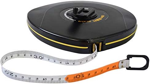 HAOMAO 1PCS en Effective Leather Tape Measuring 30/50M Tape Double Metric