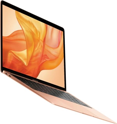 Apple 2019 MacBook Air with 1.6GHz Intel Core i5, 13-inch, 8GB RAM, 128GB SSD Storage, Gold (Renewed)