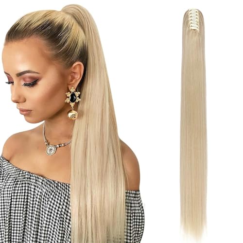 Dark blonde mix bleach blonde