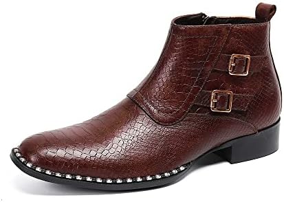 Amazon.com | IUV Cowboy Boots For Men Ankle Boots Western  display picture 1