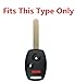 Rpkey Silicone Keyless Entry Remote Control Key Fob Cover Case protector Replacement Fit For Honda Accord Crosstour CR-V CR-Z Civic Fit Insight Odyssey Ridgeline N5F-S0084A CWTWB1U545