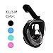 Snorkel Mask,Opwes Yenl Full Face 180°View Easybreath Diving Masks with Gopro Mount for Kids and Adults Anti Fog Anti-Leak Diving Mask