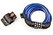 SafeBest Bike Lock, Combination Cable Bicycle Lock, Resettable. Black, Blue, Pink, and White Colors Available. Most Popular 6-Foot Length Safest Lightweight Lock. Best Value Bike Lock Cable.