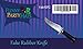 Fake Knife Prop - Halloween Knife, Fake Weapons Props - Rubber Knife 10