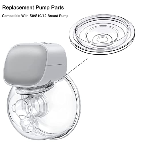 GOCROWEEN Silicone Diaphragm,Compatible with S9/S10/S12,TSRETE/Momcozy  Wearable Breast Pump Parts/Accessories