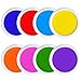 Ansley&Hosho 8 Rainbow Color Washable Craft Ink Pad for Fingerprints Birth Footprint Rubber Stamps Partner DIY for Office Usage Kids Gift