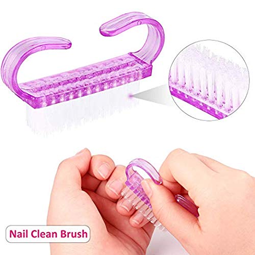 image for SWS 20PCS Nail Polish Remover Clips Soak Off Caps & Stainless Steel Tr