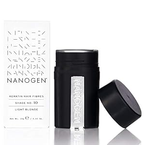 Nanogen-Keratin-Thickening-Hair-Fibres-15-g-Light-Blonde 15g Nanogen Hair Thickening Fibres Light Blonde