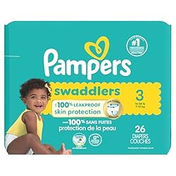 Pampers Baby Diapers - Swaddlers - Size 3, 26