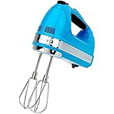 KitchenAid RKHM9CL 9-Speed Most Powerful Digital Display Power Hand Mixer Crystal Blue (Renewed)