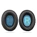 Replacement Earpads Ear Cushion for Bose QuietComfort QC 2 15 25 35 Ear Pads for QC2 QC15 QC25 QC35 SoundLink SoundTrue Around-Ear II AE2 (QC25 Earpads(Blue Mat)) primary