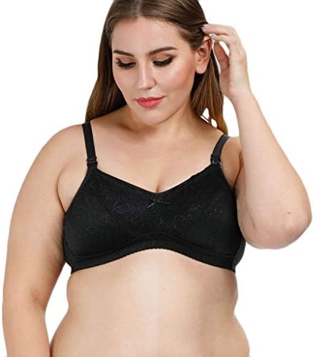 Women's Maternity Comfort Nursing Bra Plus Size Wirefree Breathable Breastfeeding Bras